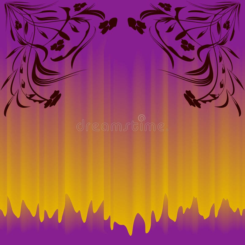 Modelo inconsútil colorido para los fondos y el diseño Modelo abstracto floral stock de ilustración Modelo inconsútil colorido para los fondos y el diseño Modelo abstracto floral stock de ilustración