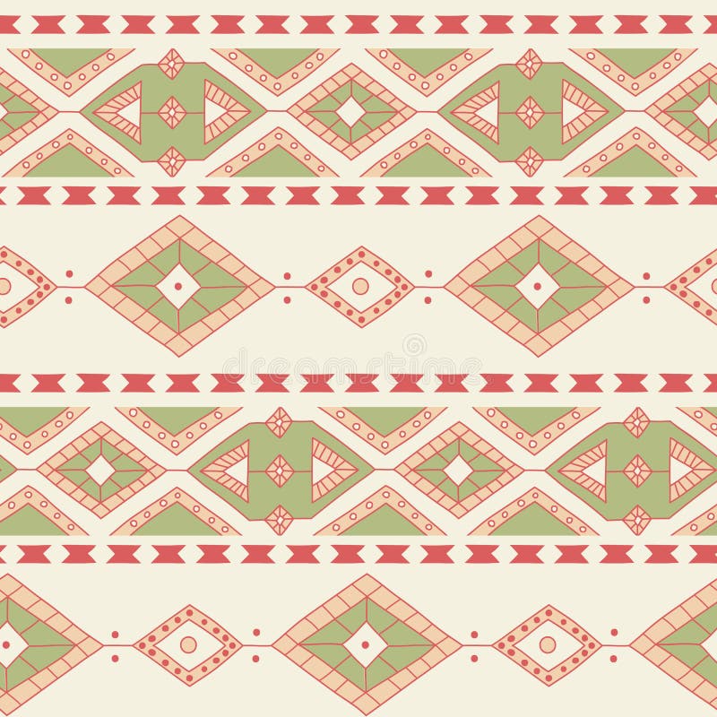 Modelo inconsútil de la materia textil ornamental étnica stock de ilustración Modelo inconsútil de la materia textil ornamental étnica stock de ilustración