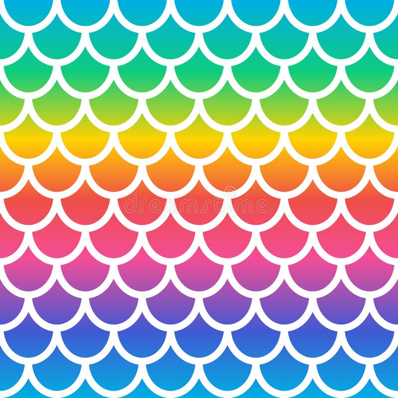 Modelo incons?til de la sirena del arco iris Fondo ologr?fico de la escala de la sirena Fondo de la escala de pescados Vector ilustración del vector Modelo incons?til de la sirena del arco iris Fondo ologr?fico de la escala de la sirena Fondo de la escala de pescados Vector ilustración del vector