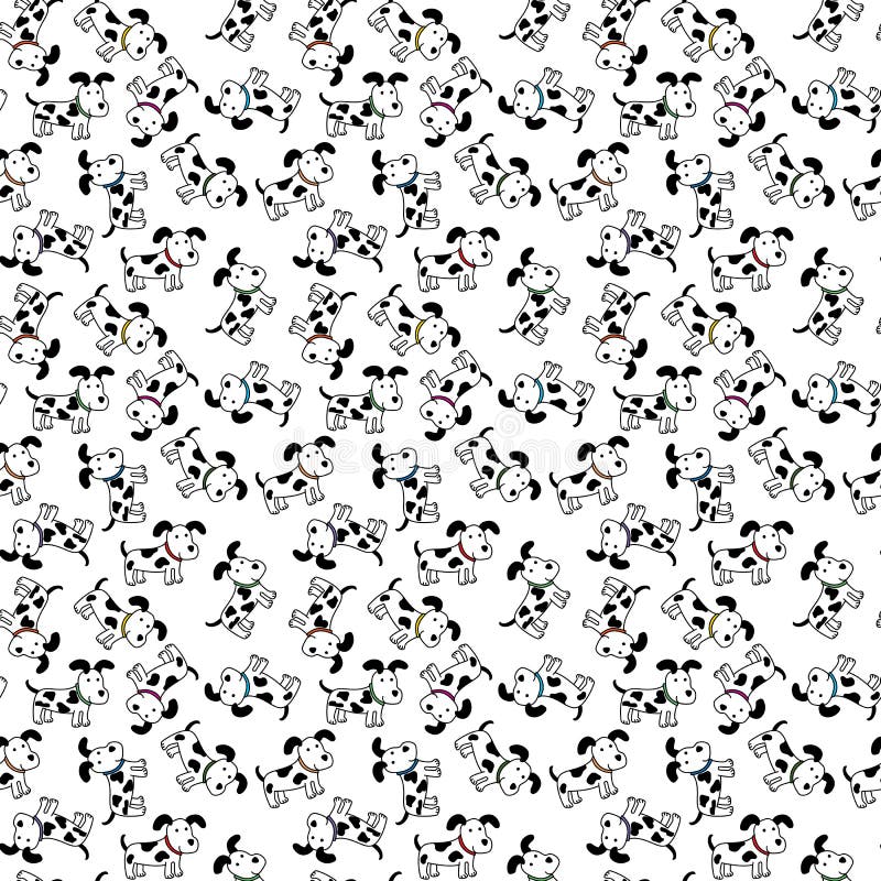Modelo inconsútil de los perros libre illustration Modelo inconsútil de los perros libre illustration