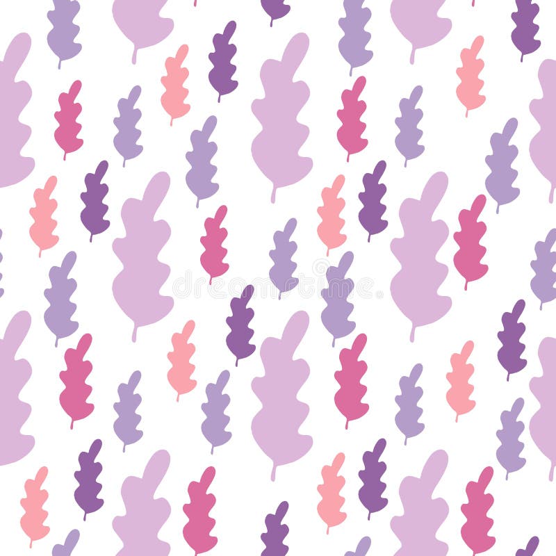 Modelo inconsútil de moda de las hojas de otoño en colores en colores pastel Papel pintado de la temporada de otoño ilustración del vector Modelo inconsútil de moda de las hojas de otoño en colores en colores pastel Papel pintado de la temporada de otoño ilustración del vector