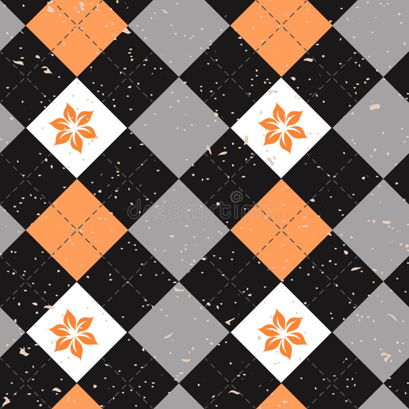 Modelo inconsútil del argyle El diamante forma el fondo Vector libre illustration Modelo inconsútil del argyle El diamante forma el fondo Vector libre illustration