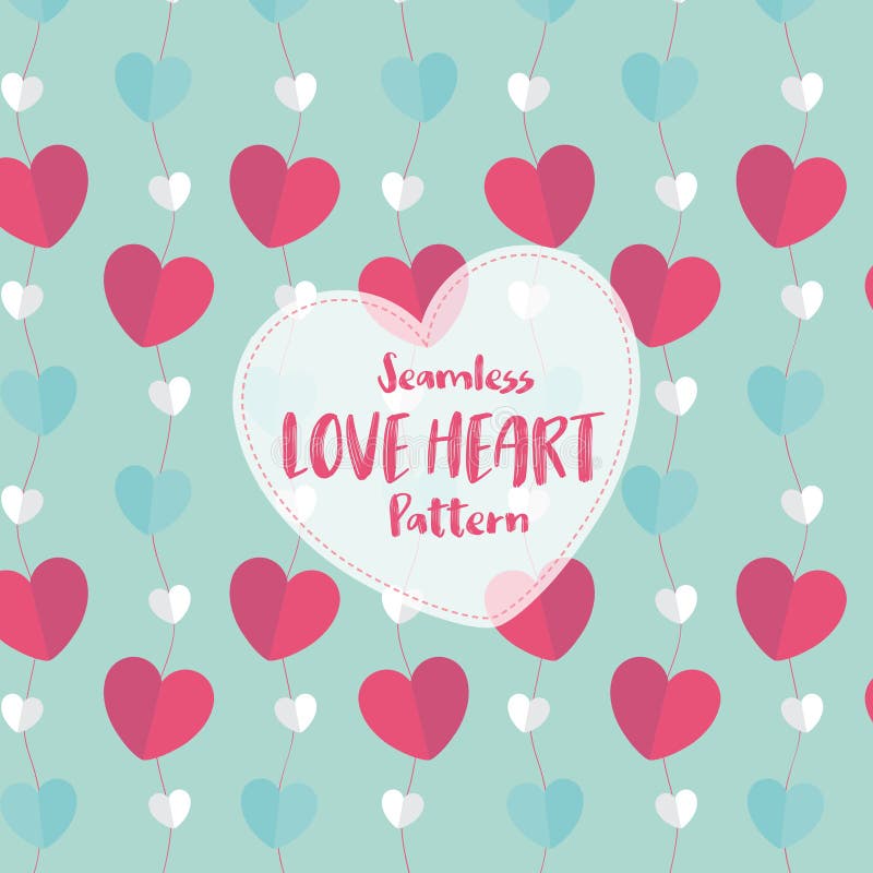 Modelo inconsútil del corazón del amor en color en colores pastel romántico Ilustración del vector ilustración del vector Modelo inconsútil del corazón del amor en color en colores pastel romántico Ilustración del vector ilustración del vector