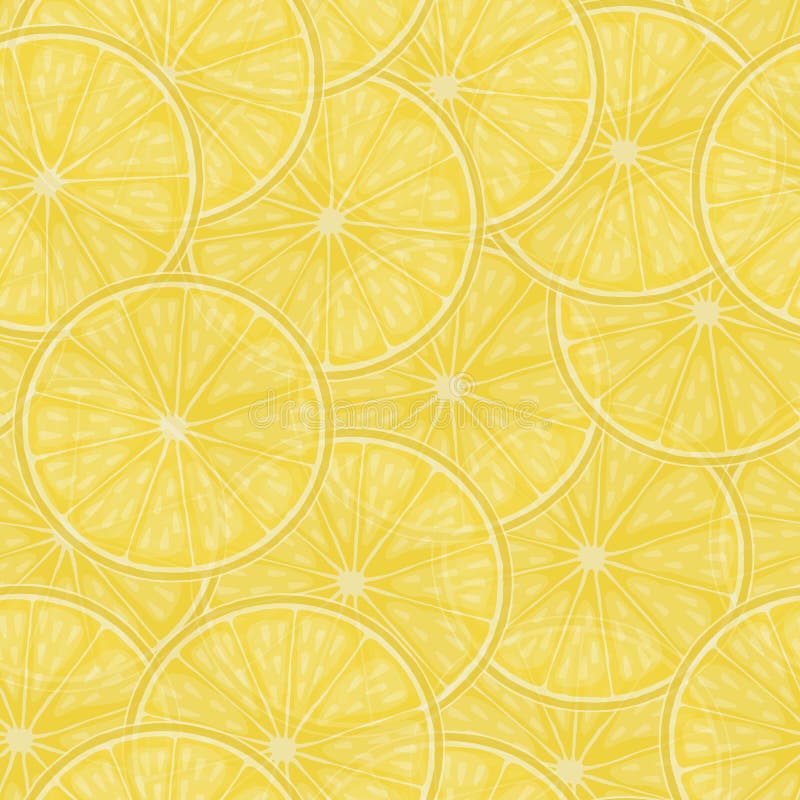 Patrón sin costuras de limón stock de ilustración