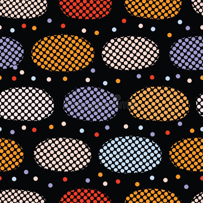 Modelo inconsútil del lunar de la mano de los círculos exhaustos de las lentejuelas Ejemplo manchado texturizado del vector libre illustration Modelo inconsútil del lunar de la mano de los círculos exhaustos de las lentejuelas Ejemplo manchado texturizado del vector libre illustration