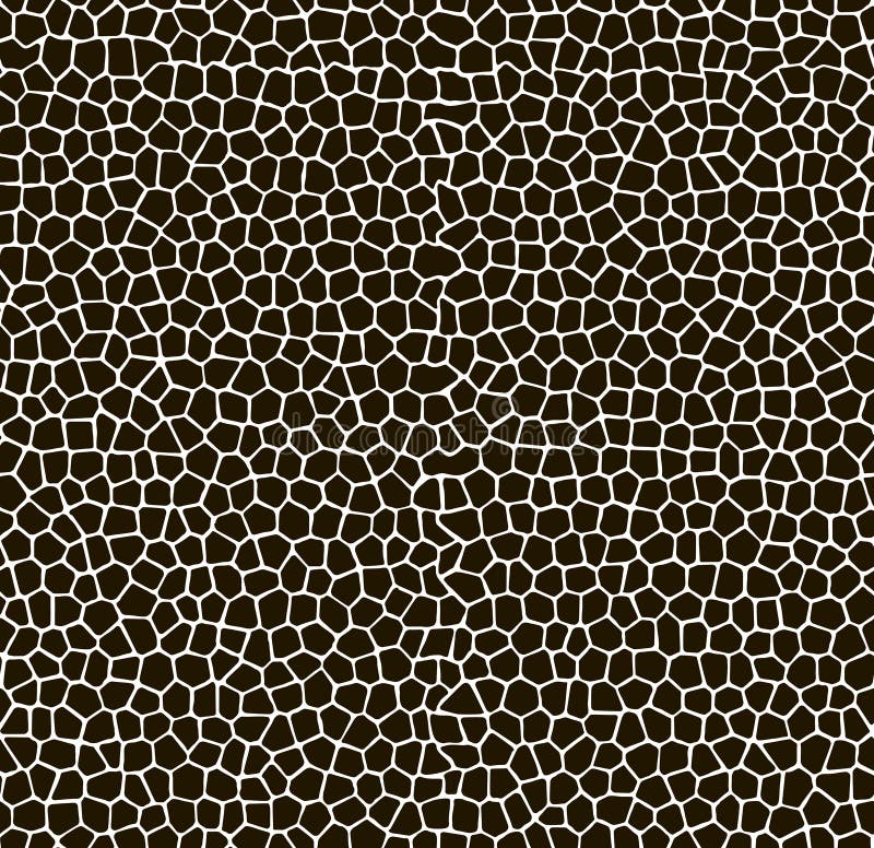 Modelo inconsútil del mosaico Textura blanco y negro stock de ilustración Modelo inconsútil del mosaico Textura blanco y negro stock de ilustración