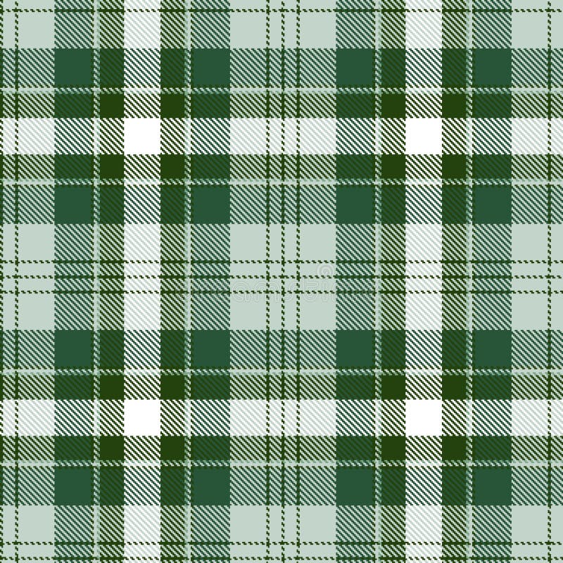 Modelo inconsútil del tartán Tela escocesa verde y blanca Fondo de la franela del tartán libre illustration Modelo inconsútil del tartán Tela escocesa verde y blanca Fondo de la franela del tartán libre illustration