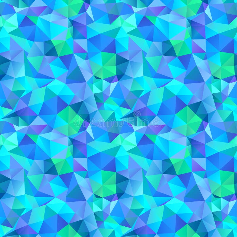 Modelo inconsútil del triángulo de formas geométricas. Mosaico colorido b libre illustration