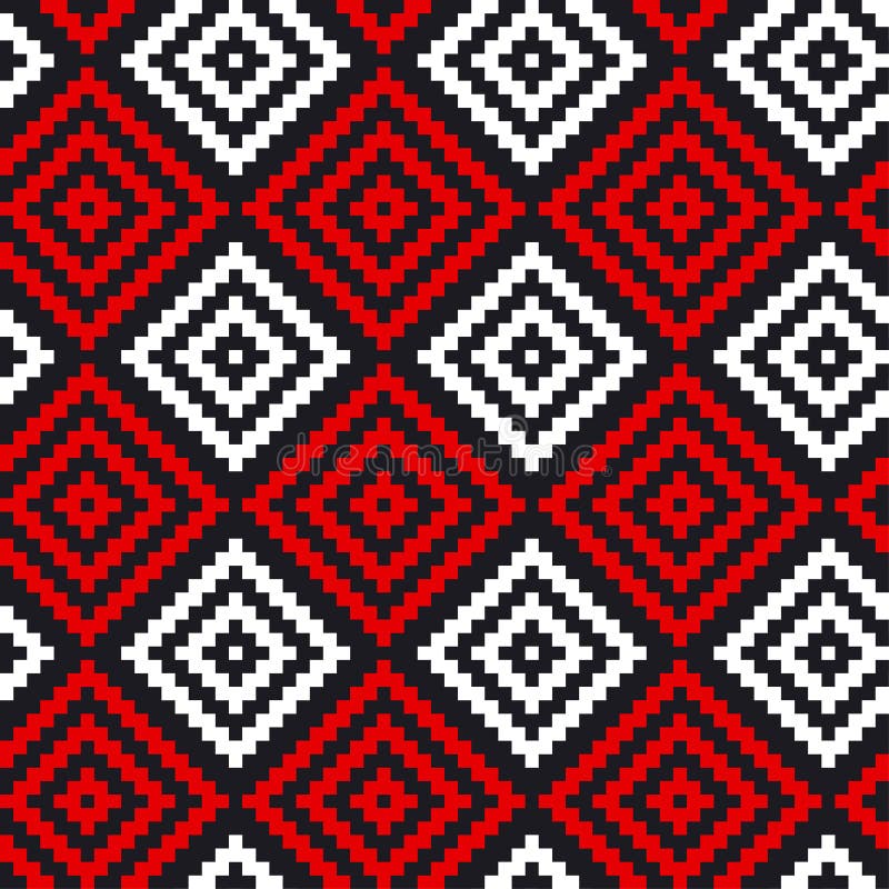 Modelo inconsútil exhausto de la mano popular libre illustration Modelo inconsútil exhausto de la mano popular libre illustration