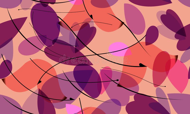 Modelo inconsútil floral con los corazones y las hojas libre illustration Modelo inconsútil floral con los corazones y las hojas libre illustration