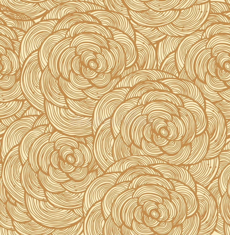 Modelo inconsútil floral de la tapicería Fondo decorativo del cordón con las rosas ilustración del vector Modelo inconsútil floral de la tapicería Fondo decorativo del cordón con las rosas ilustración del vector