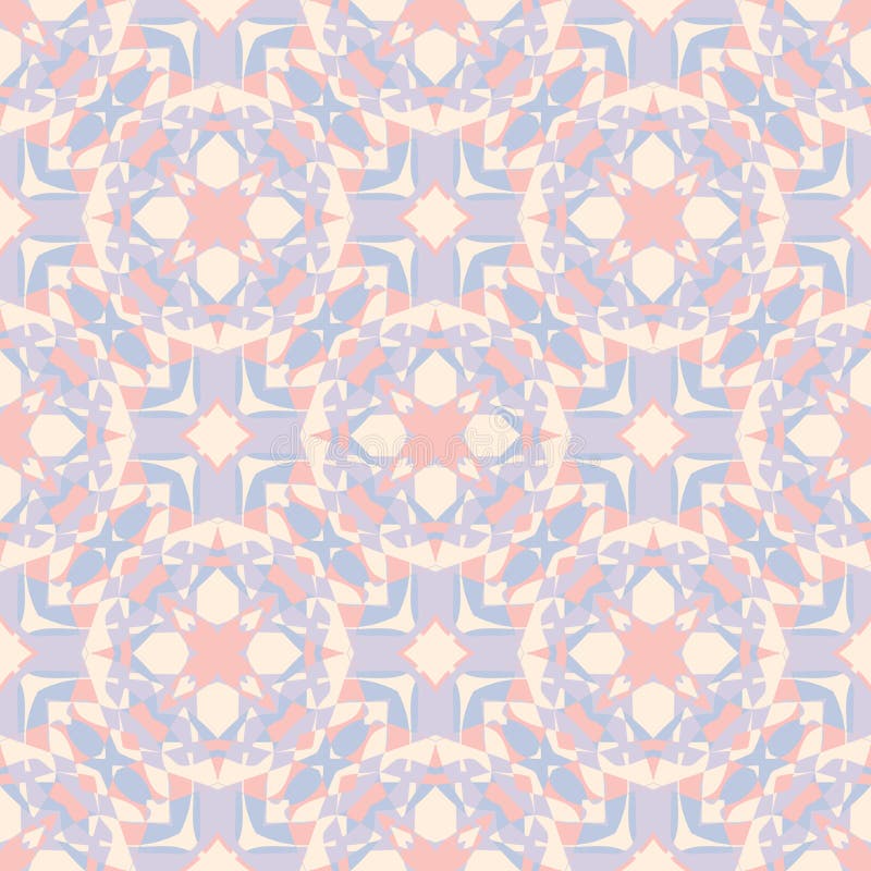 Modelo inconsútil geométrico ornamental Textura abstracta del fondo del vector Estilo retro ilustración del vector Modelo inconsútil geométrico ornamental Textura abstracta del fondo del vector Estilo retro ilustración del vector