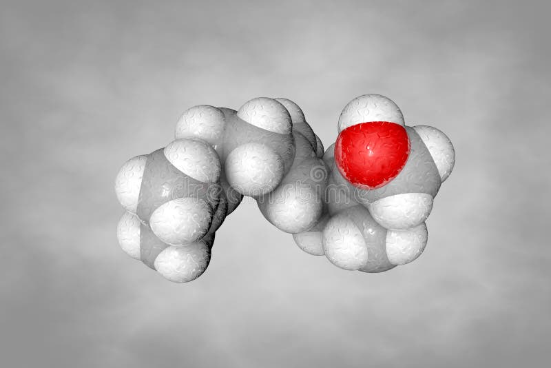 Modelo Molecular De Relleno Espacial De Farnesol. Los átomos Se Muestran  Como Esferas Con Codificación De Color Convencional : Gri Stock de  ilustración - Ilustración de modelo, concentrado: 224334969