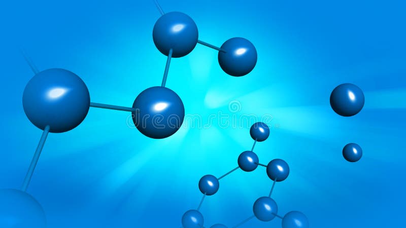 Modelo molecular, do ADN e do átomo ilustração royalty free Modelo molecular, do ADN e do átomo ilustração royalty free