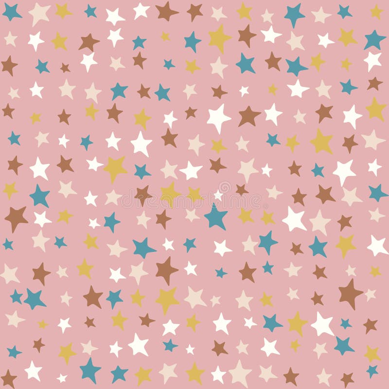 Modelo Multicolor De Los Niños De Las Estrellas, Colores En Colores Pastel  Al Azar - Fondo Lindo De Los Niños Ilustración del Vector - Ilustración de  lindo, pastel: 136113489