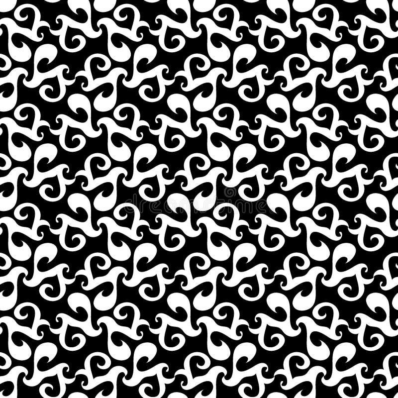 Modelo negro inconsútil libre illustration Modelo negro inconsútil libre illustration