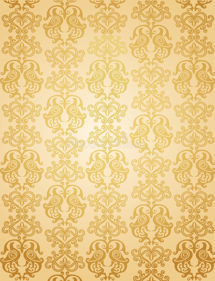 Modelo ornamental de lujo stock de ilustración Modelo ornamental de lujo stock de ilustración