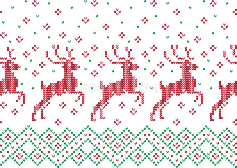 Modelo que hace punto de las vacaciones de invierno con árboles de navidad Diseño del suéter de la Navidad que hace punto Textura stock de ilustración Modelo que hace punto de las vacaciones de invierno con árboles de navidad Diseño del suéter de la Navidad que hace punto Textura stock de ilustración