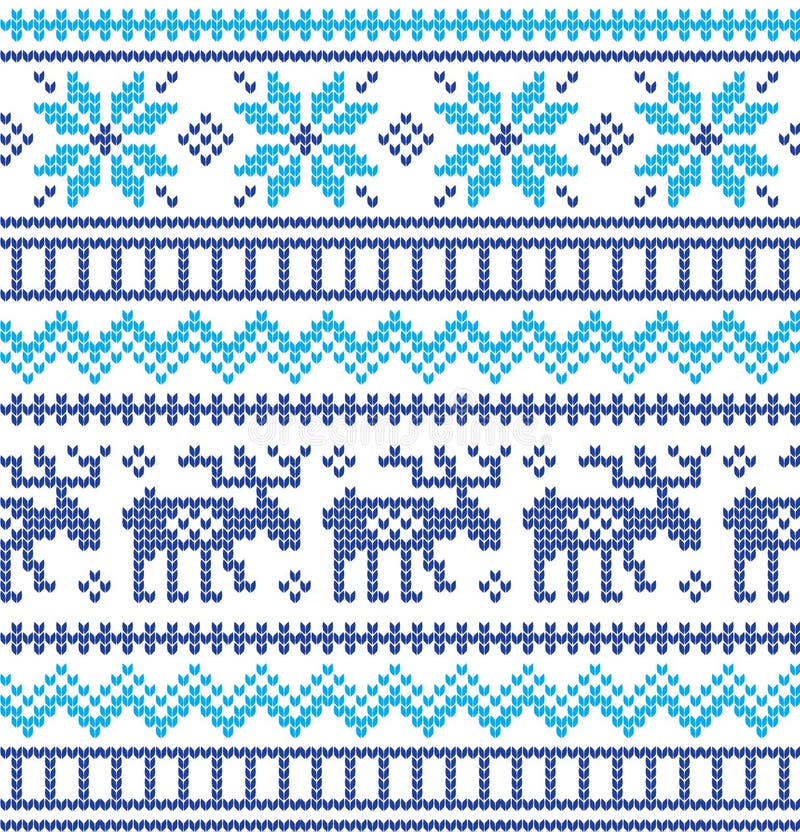 Winter Holiday Seamless Knitting Pattern with a Christmas Trees. Christmas Knitting Sweater Design. Wool Knitted Texture. Winter Holiday Seamless Knitting Pattern with a Christmas Trees. Christmas Knitting Sweater Design. Wool Knitted Texture