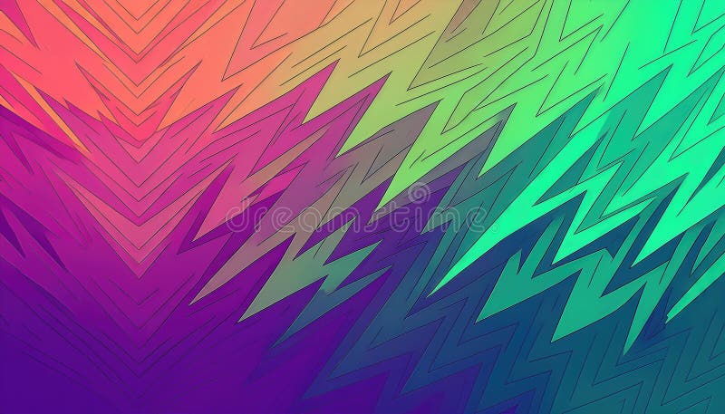 Modelul zigzag minimalist uimitor O capodoperă geometrică modernă în tonuri neutre care evocă un sentiment de energie și stock illustration