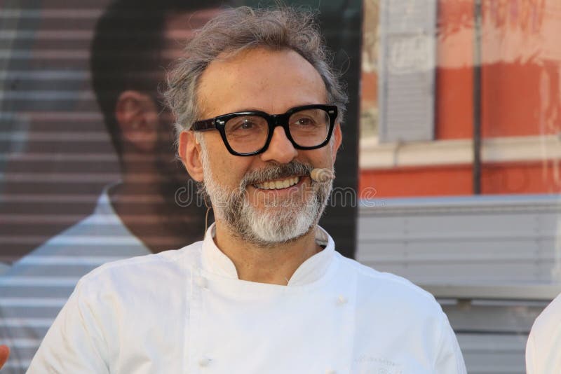 Modena, Italy, December 2018, Chef Massimo Bottura in a Public Event in ...