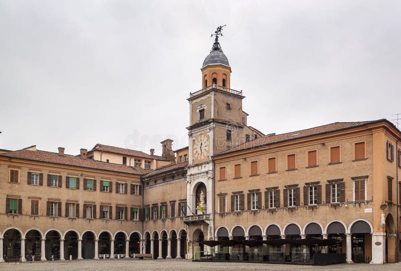 Modena town Hall, Italy stock photo. Image of unesco 52293208