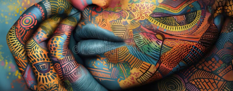 Modern Abstract Art stock photography