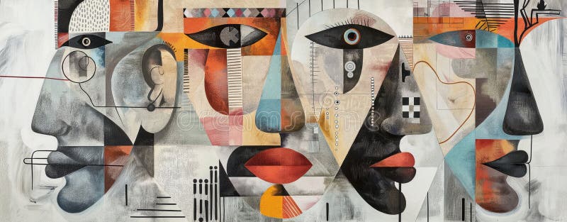 Modern Abstract Art stock photo