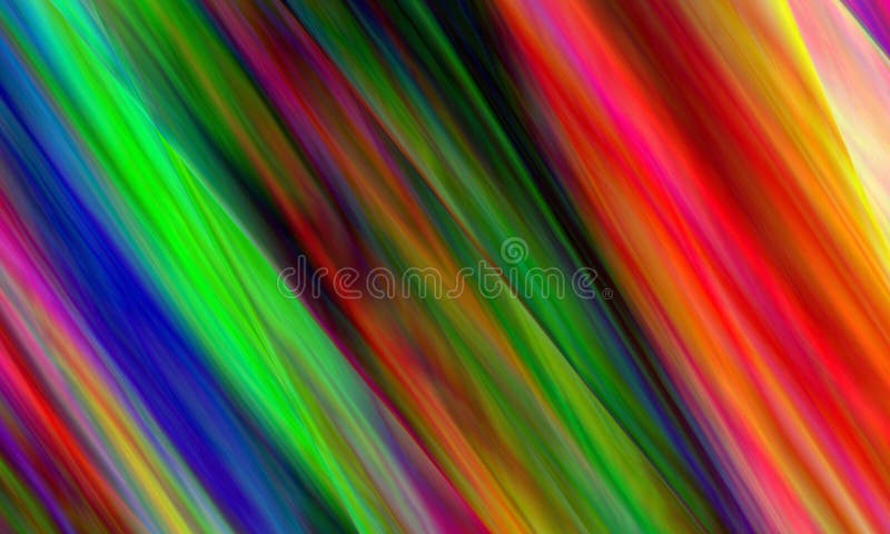 Modern Abstract Diagonal Light Motion Background in Multicolor Tones stock illustration