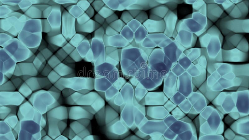 Modern abstract background with soft blue geometric shapes and organic textures stock illustration