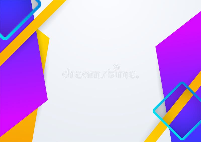 Modern Abstract with Colorful Element Presentation Design Background