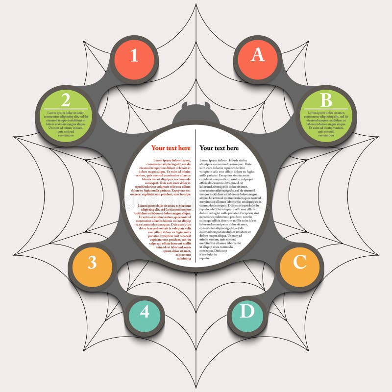 Modern Abstract Flow Chart Infographic Elements Stock Illustration Illustration Of Design Corporate