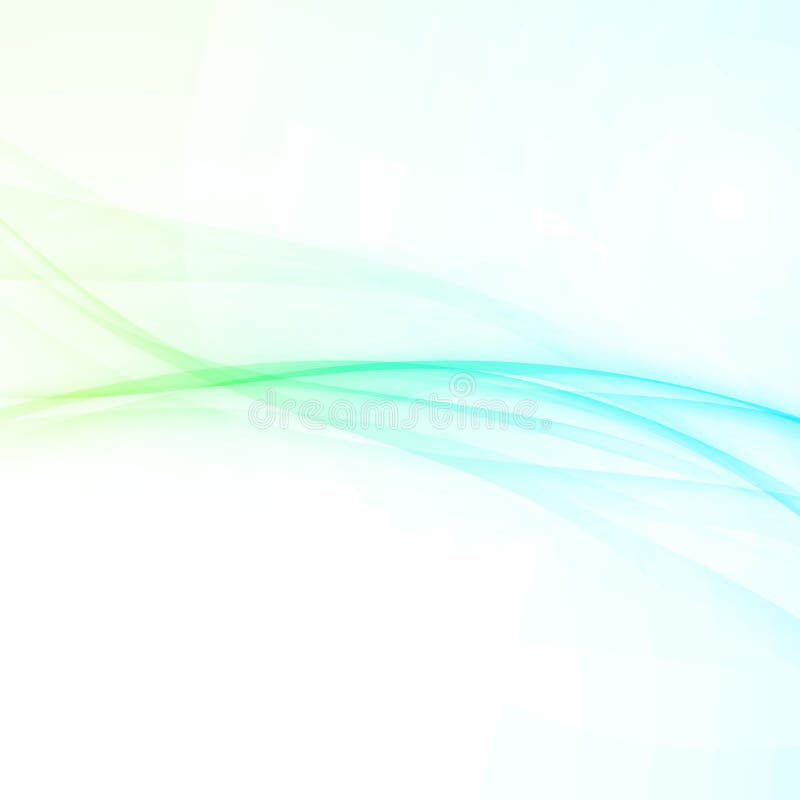 Modern abstract swoosh smooth wave composition background royalty free illustration