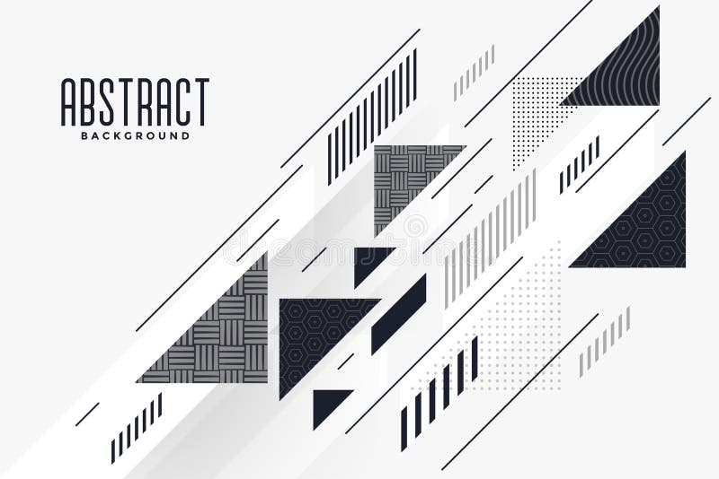 Modern abstract triangle and lines composition background stock illustration Modern abstract triangle and lines composition background stock illustration