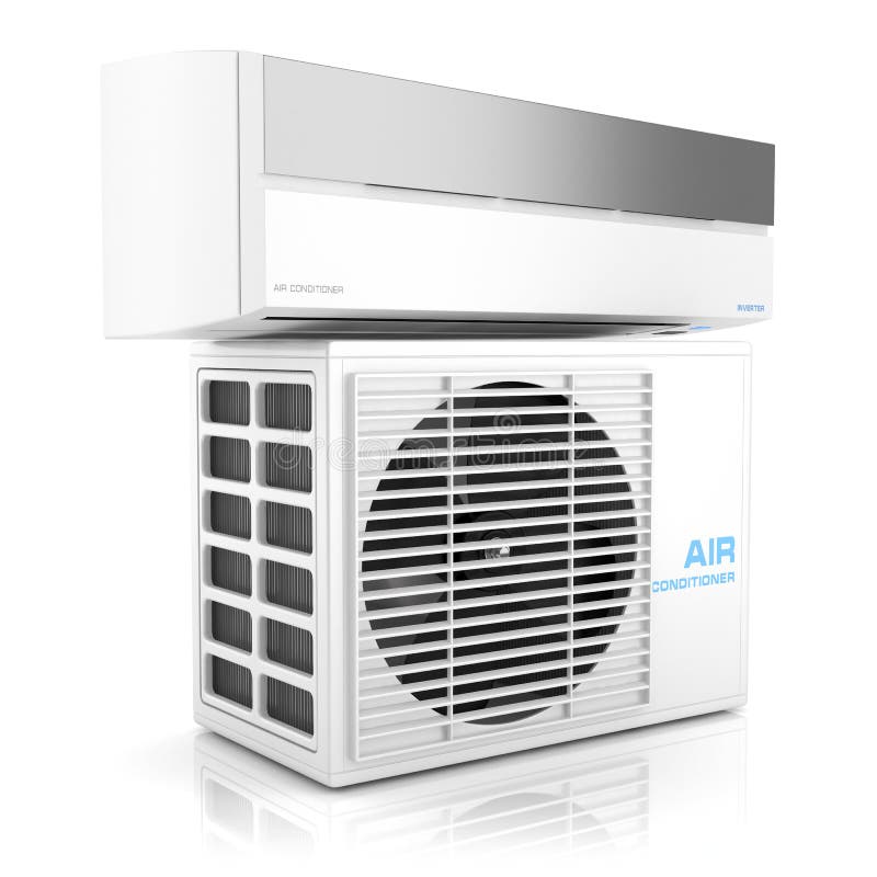 Modern Air Conditioner stock illustration. Illustration of cool 35286947