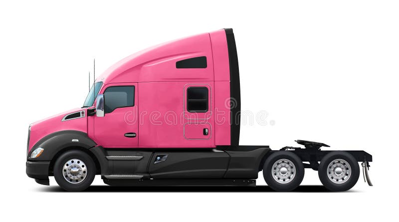 Pink Semi Truck Stock Photos - Free & Royalty-Free Stock Photos from  Dreamstime