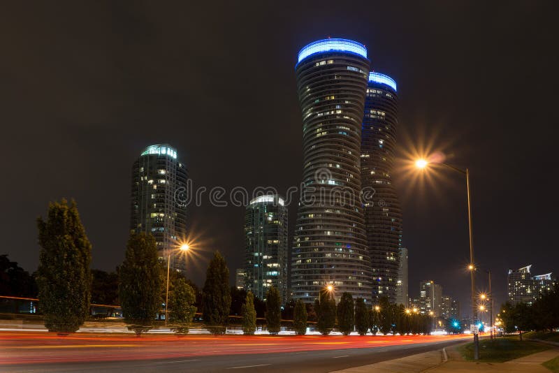 Absolute World condominium towers in Mississauga. Absolute World condominium towers in Mississauga.