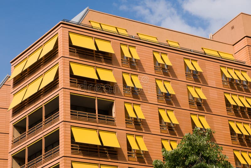 Modern apartment buildings in Berlin