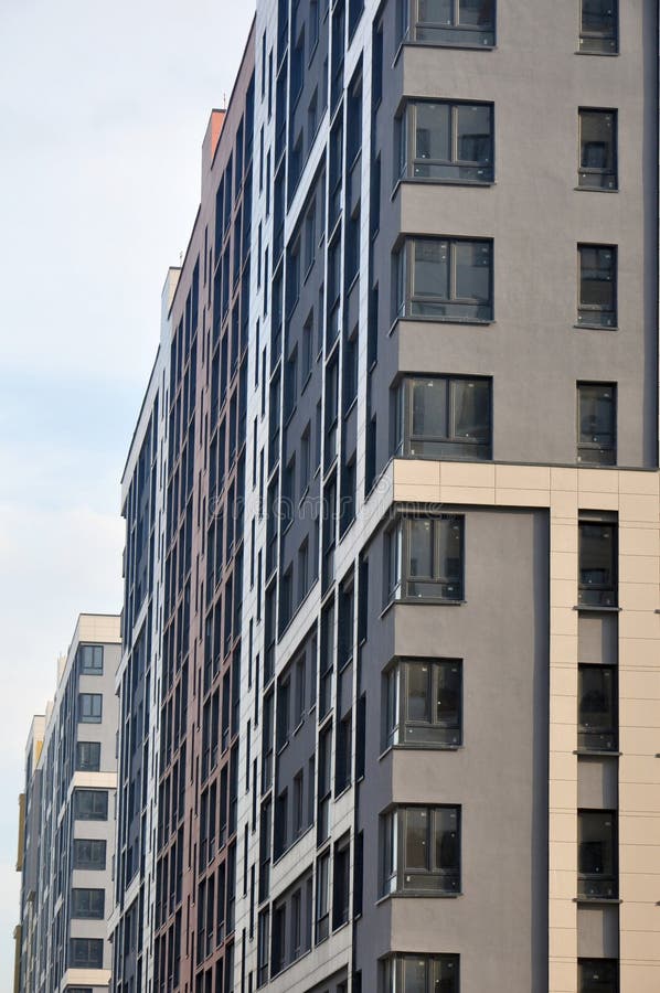 Modern Apartment Complex in Moscow Editorial Image Image of complex