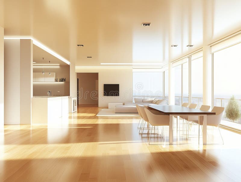 View of Apartment of the designer by Irakli Zaria Interiors | 1stDibs