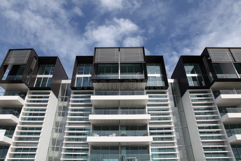 Modern Apartments royalty free stock images