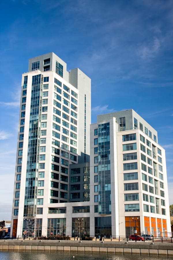 Modern apartments in Liverpool