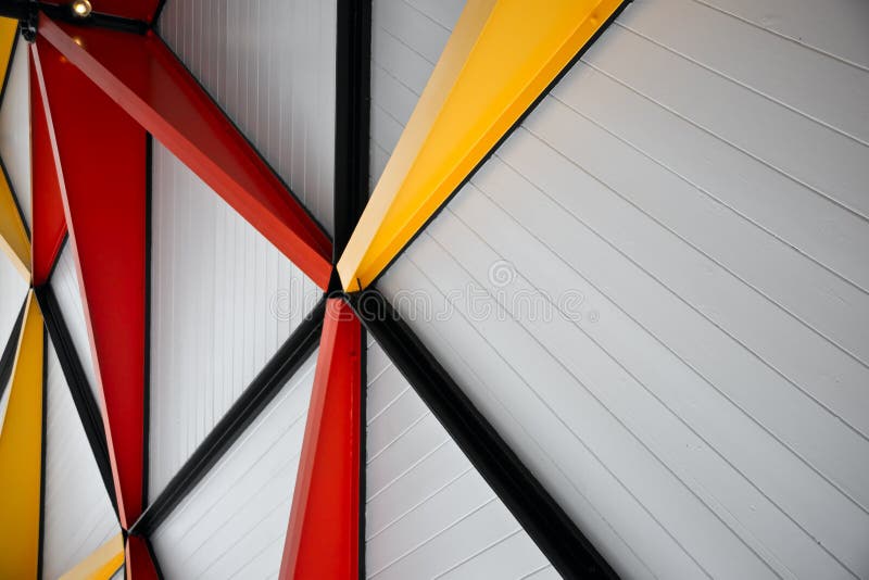 Modern Architectural Abstract Background stock image