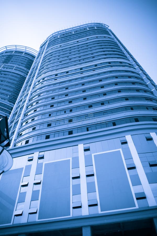 Modern architectural appearance stock photo