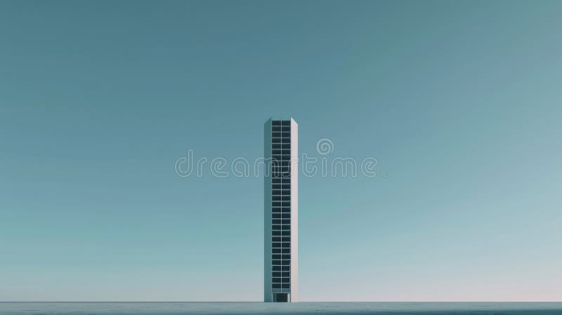 The modern architectural building or skyscraper with bright blue sky. AIG42. royalty free stock photos