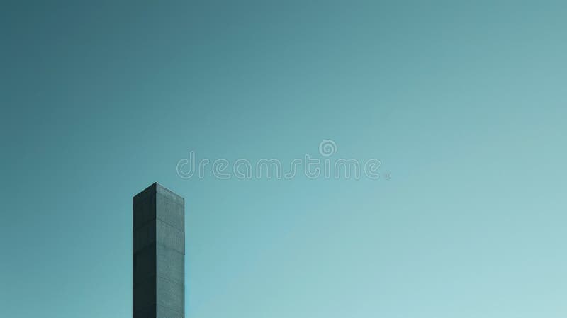 The modern architectural building or skyscraper with bright blue sky. AIG42. stock photography