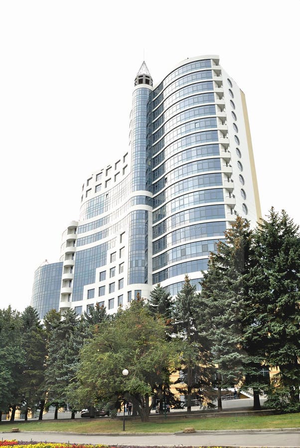 The modern architectural complex