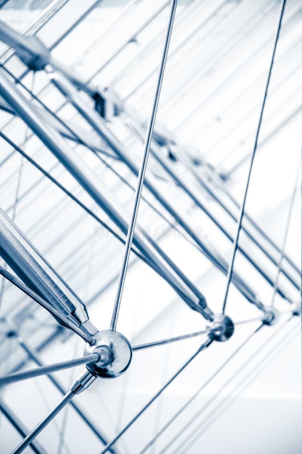 Modern Architectural Skylight Structure Details royalty free stock image