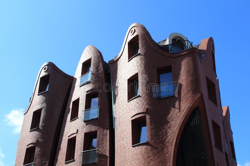 Modern architecture stock image