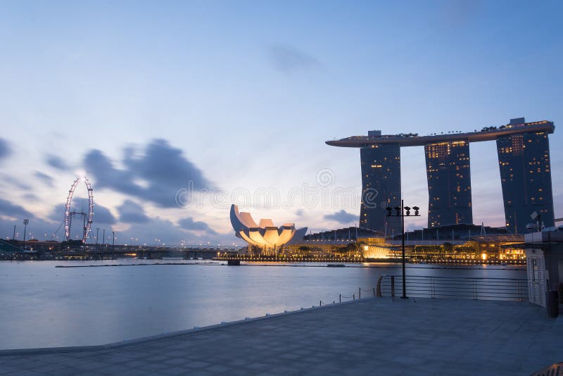 Modern Architecture Buildings at Singapore Stock Image Image of